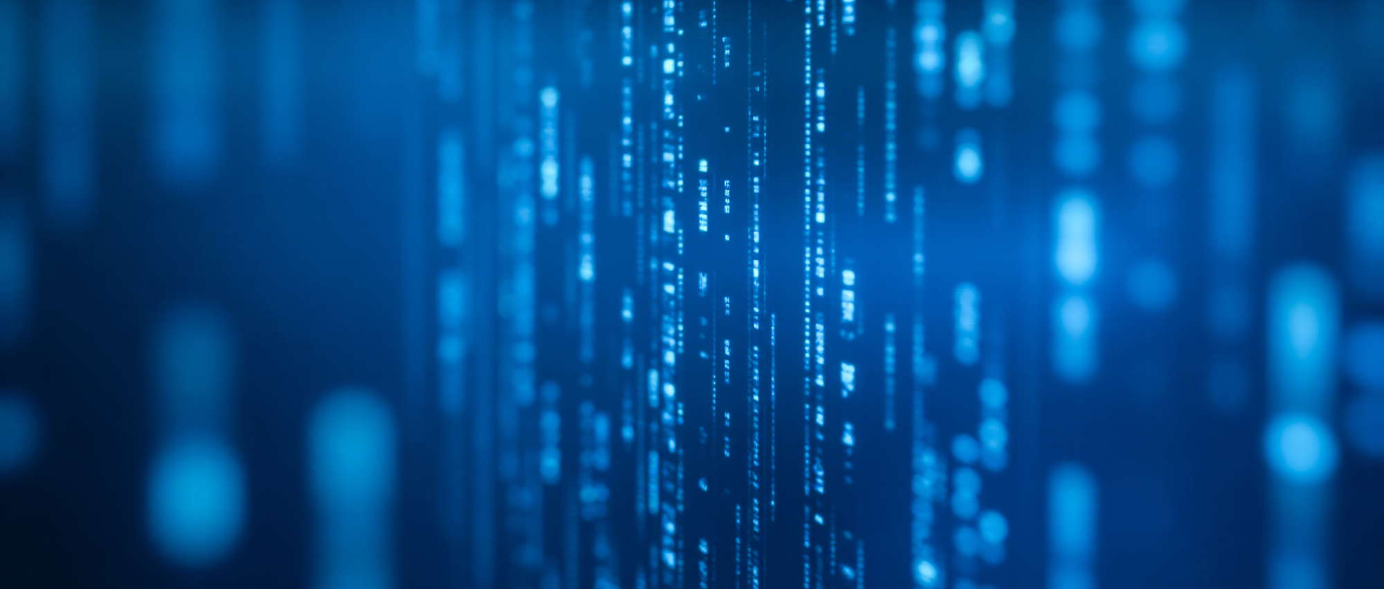 vague data background - non specific binary ai data