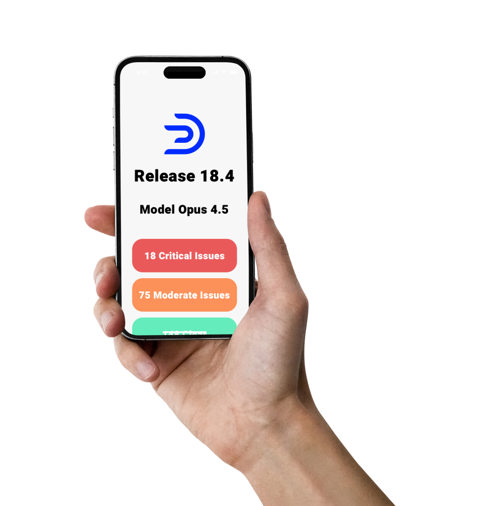 mobile image showing vague text on model number and release - potentially from ai testing notes
